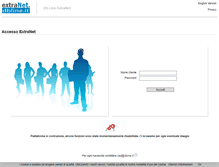Tablet Screenshot of extranet.dbline.it